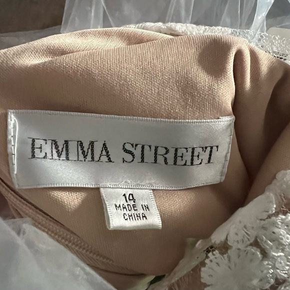 NWT  EMMA STREET Sz 14 sleeveless sequined sheath dress - Picture 7 of 7